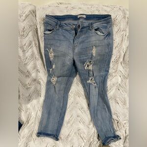 HAMMER jeans distressed front